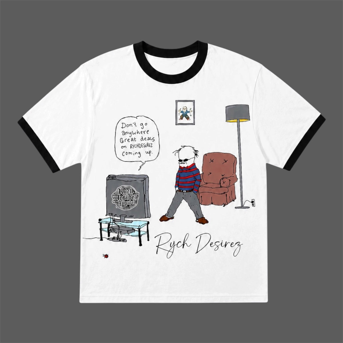 “Rych Commercial” Shirt Black