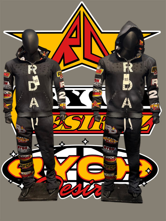 Black Racer Sweatsuit